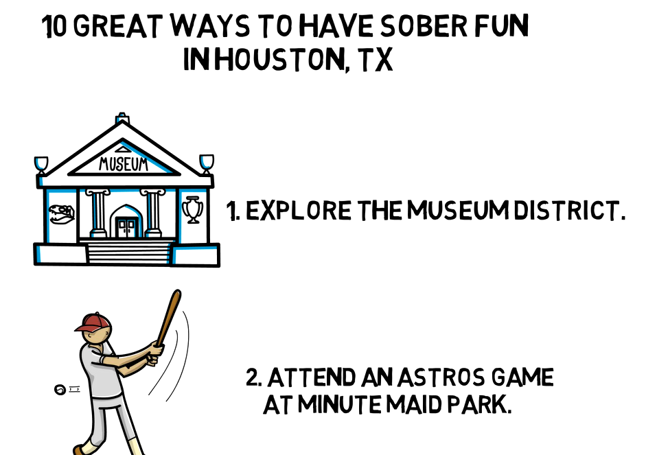 Top 10 Fun and Sober Activities in Houston, Texas