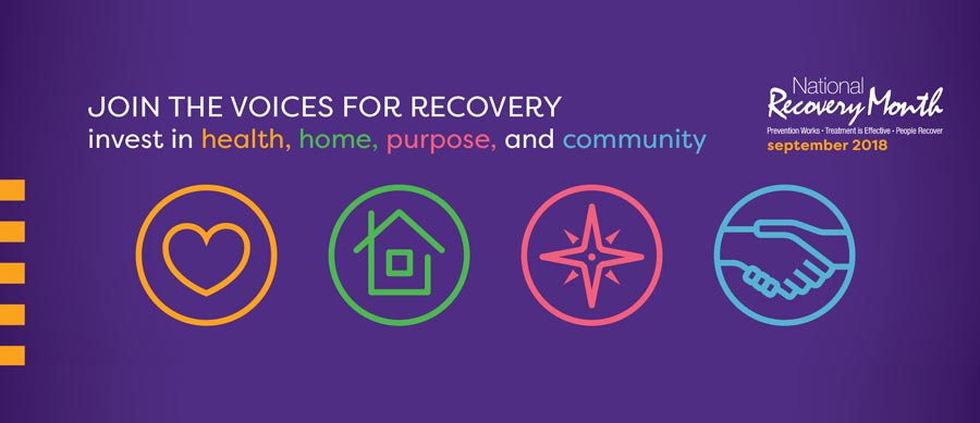 National Recovery Month banner