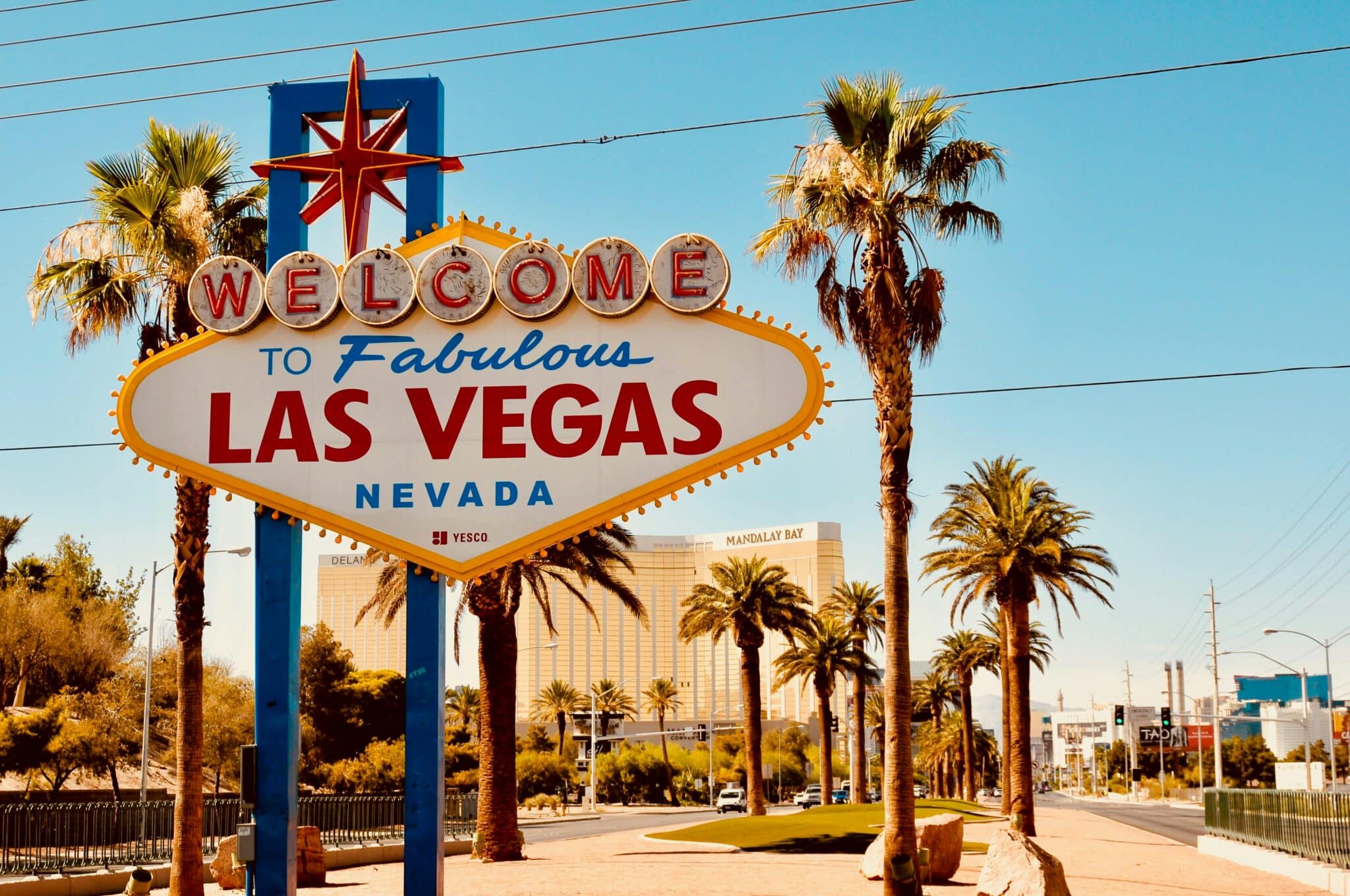 Welcome to Las Vegas sign representing sober living opportunities in Nevada.
